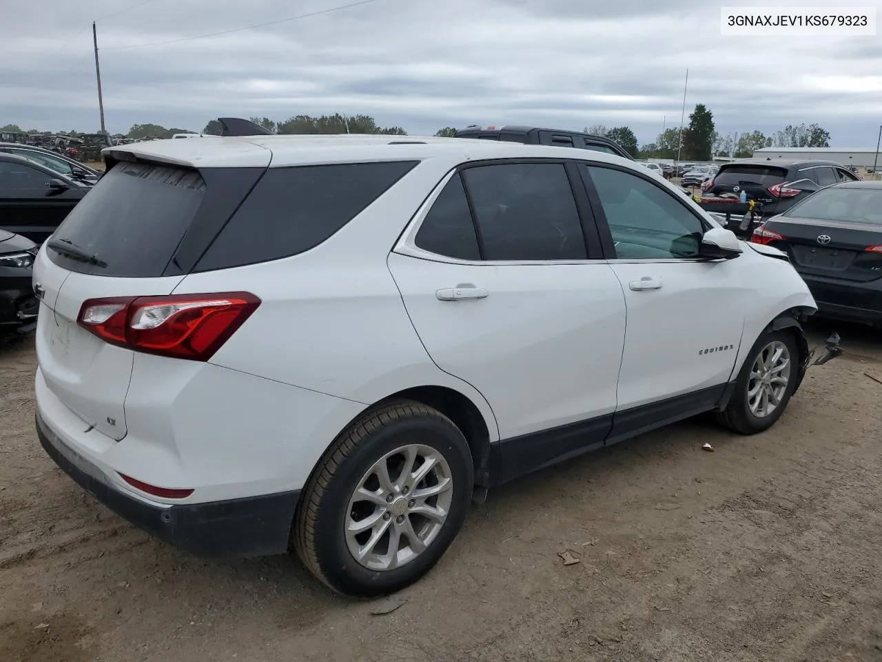 2019 Chevrolet Equinox Lt VIN: 3GNAXJEV1KS679323 Lot: 73020414