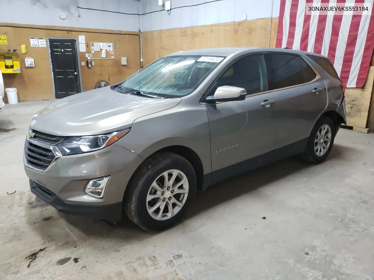 2019 Chevrolet Equinox Lt VIN: 3GNAXUEV6KS553184 Lot: 73114424