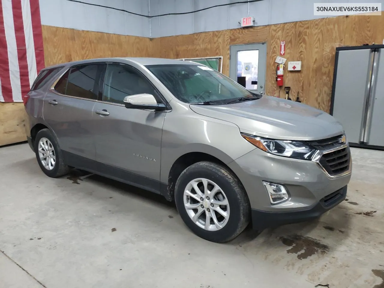 2019 Chevrolet Equinox Lt VIN: 3GNAXUEV6KS553184 Lot: 73114424