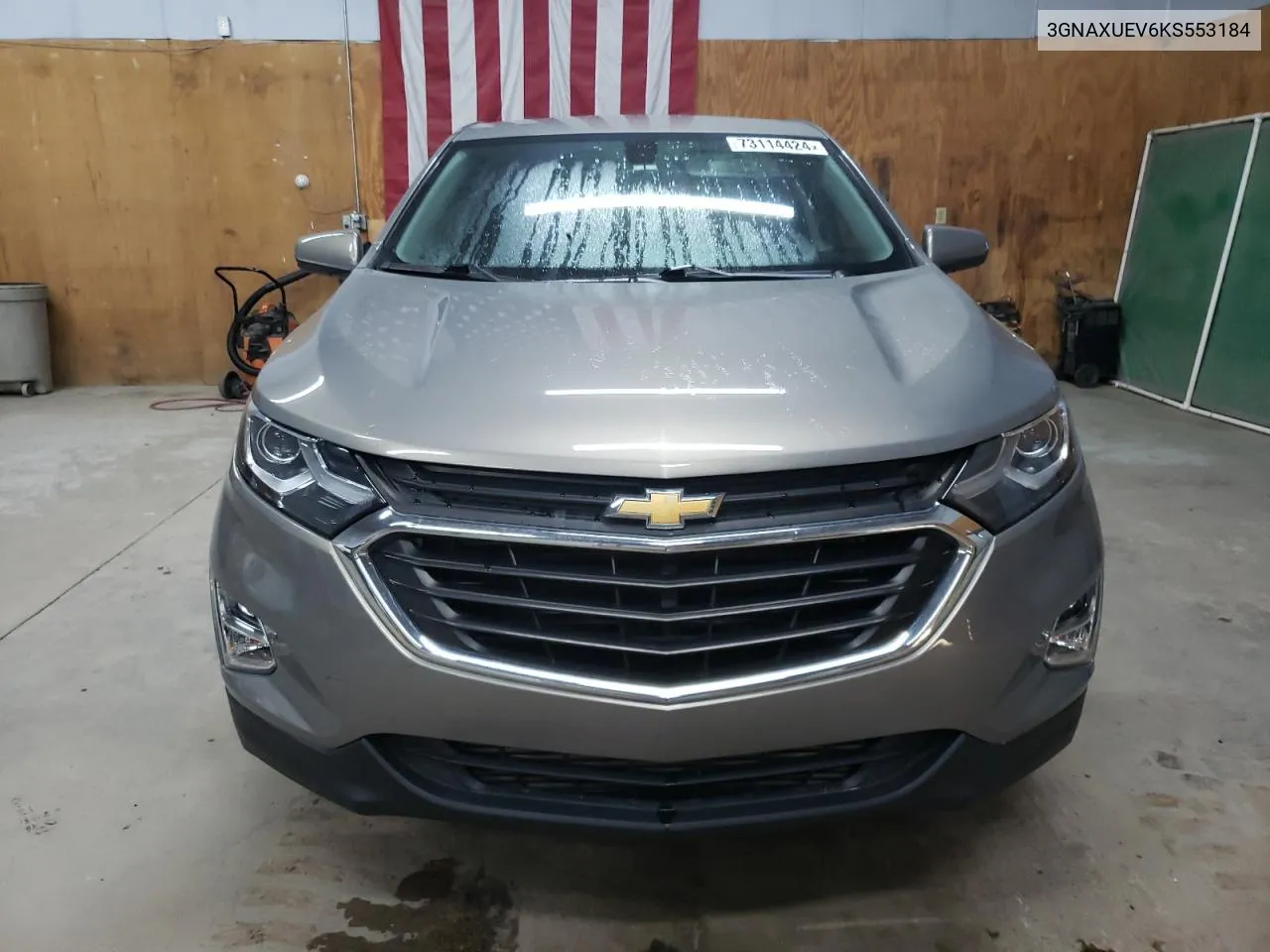 2019 Chevrolet Equinox Lt VIN: 3GNAXUEV6KS553184 Lot: 73114424