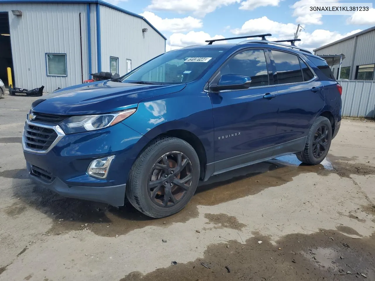 3GNAXLEX1KL381233 2019 Chevrolet Equinox Lt