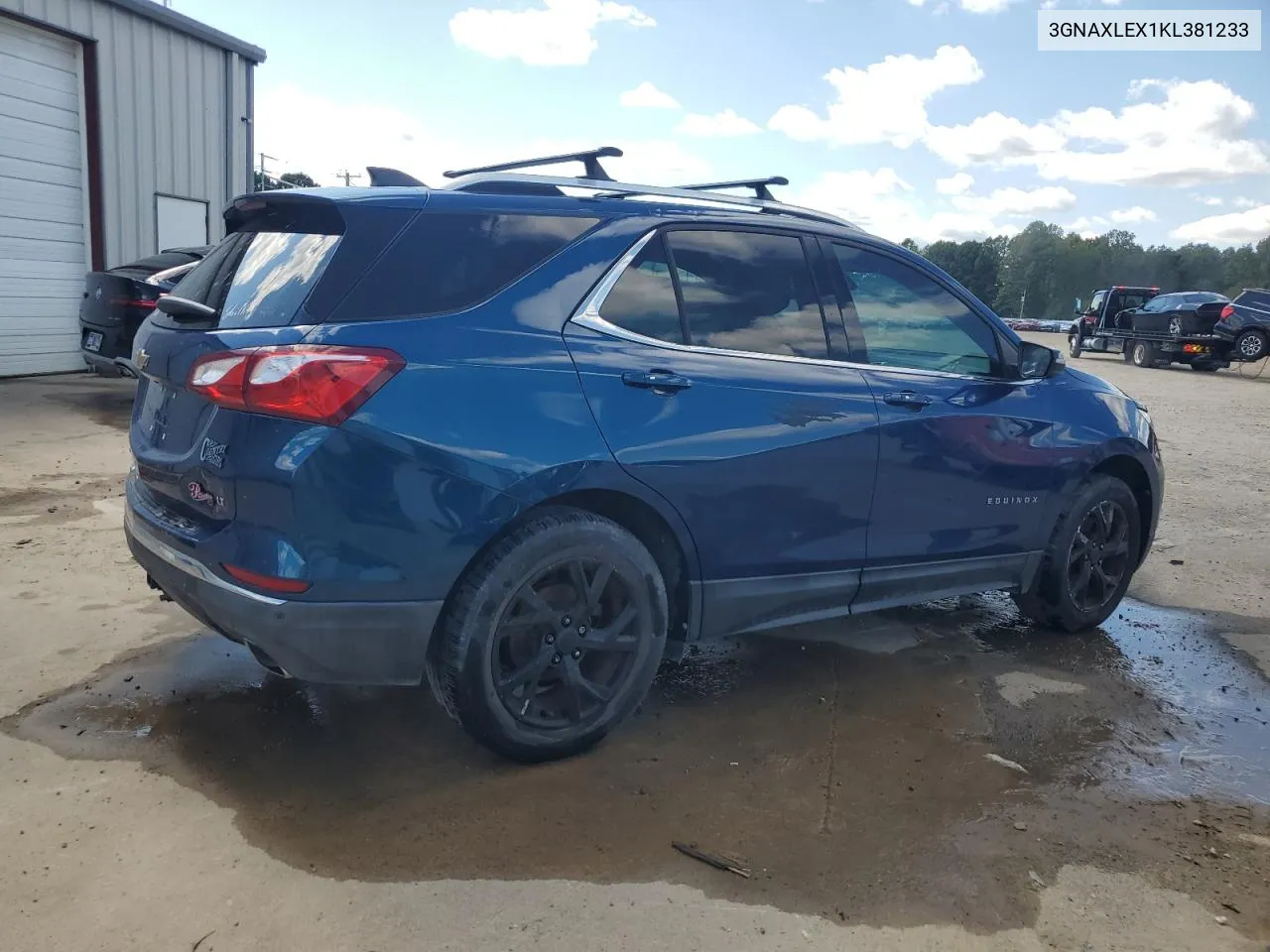 2019 Chevrolet Equinox Lt VIN: 3GNAXLEX1KL381233 Lot: 73130144