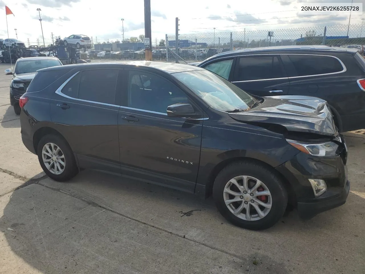 2019 Chevrolet Equinox Lt VIN: 2GNAXJEV2K6255728 Lot: 73146764