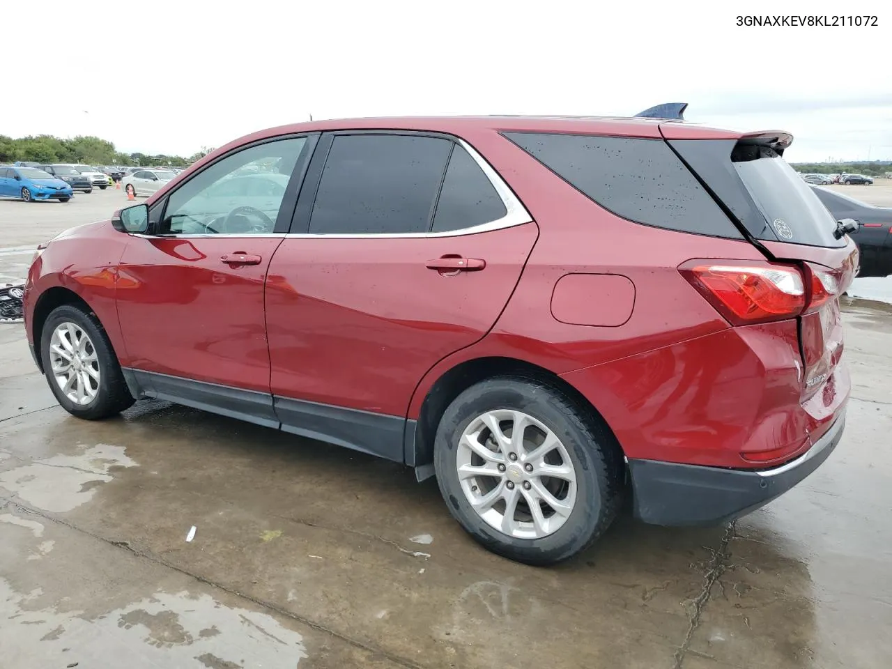 2019 Chevrolet Equinox Lt VIN: 3GNAXKEV8KL211072 Lot: 73170324