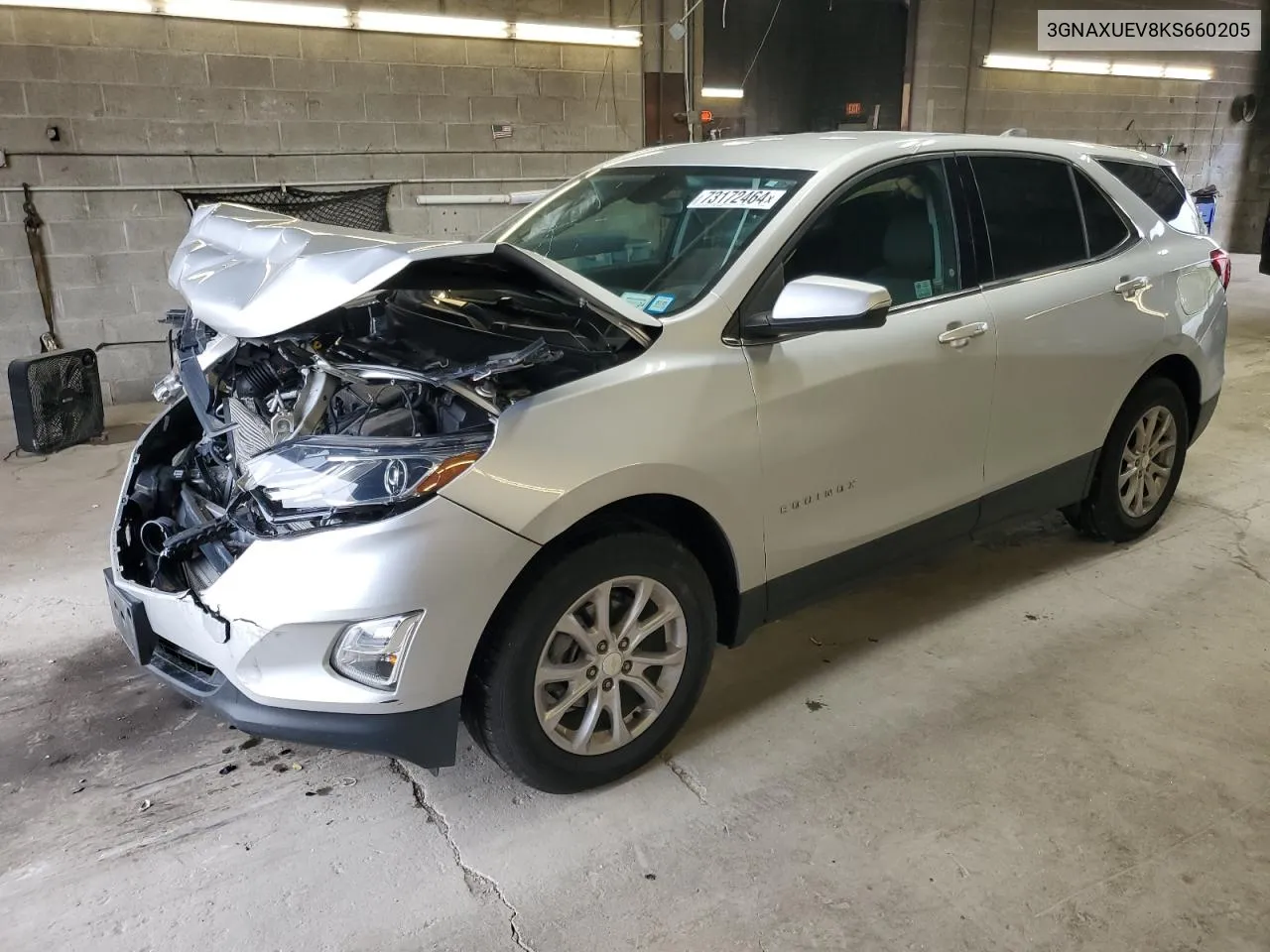 3GNAXUEV8KS660205 2019 Chevrolet Equinox Lt