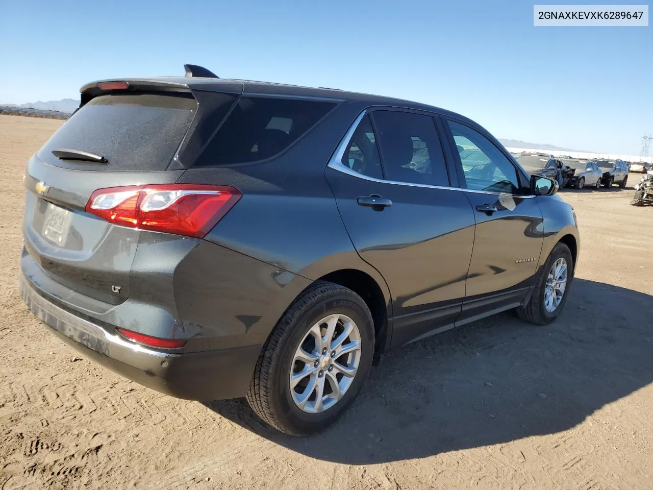 2019 Chevrolet Equinox Lt VIN: 2GNAXKEVXK6289647 Lot: 73185184