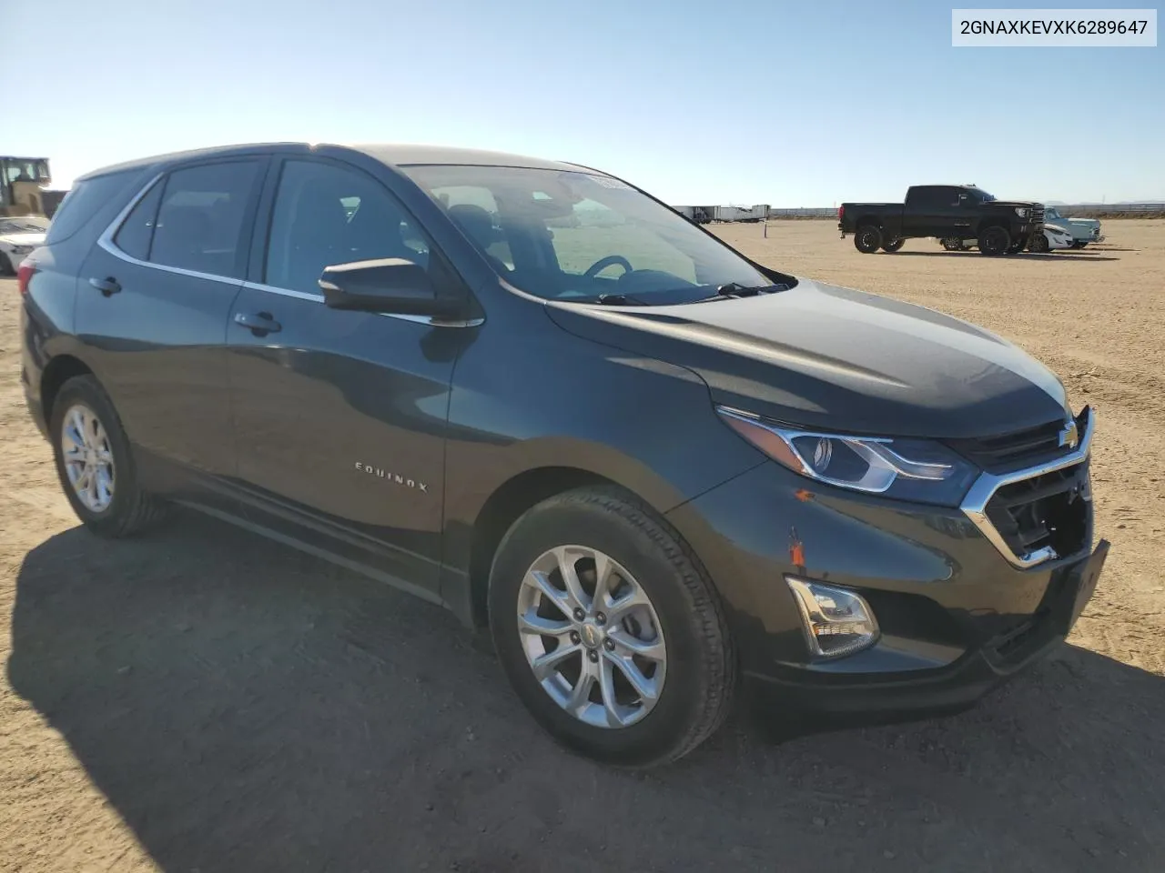 2019 Chevrolet Equinox Lt VIN: 2GNAXKEVXK6289647 Lot: 73185184