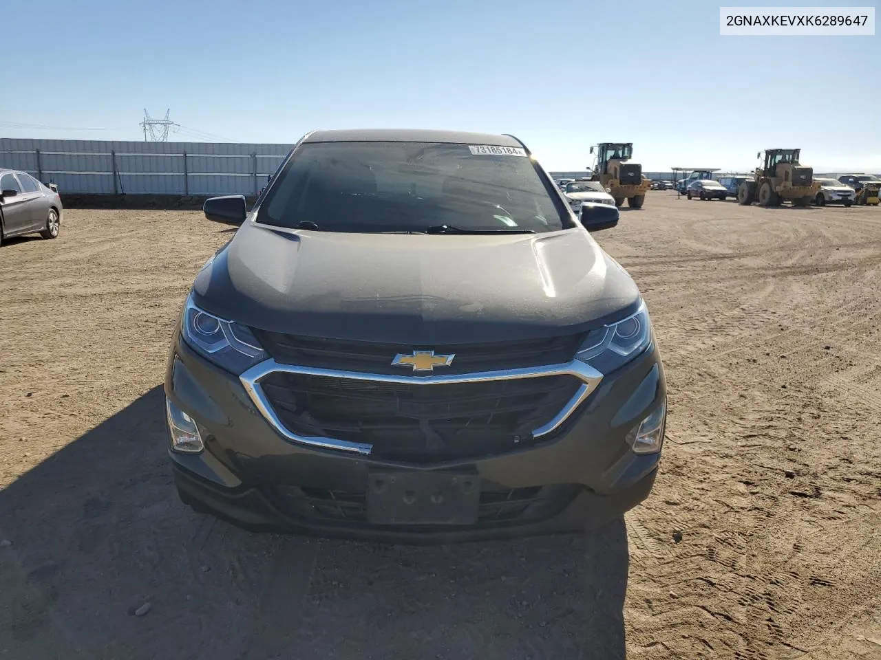 2019 Chevrolet Equinox Lt VIN: 2GNAXKEVXK6289647 Lot: 73185184