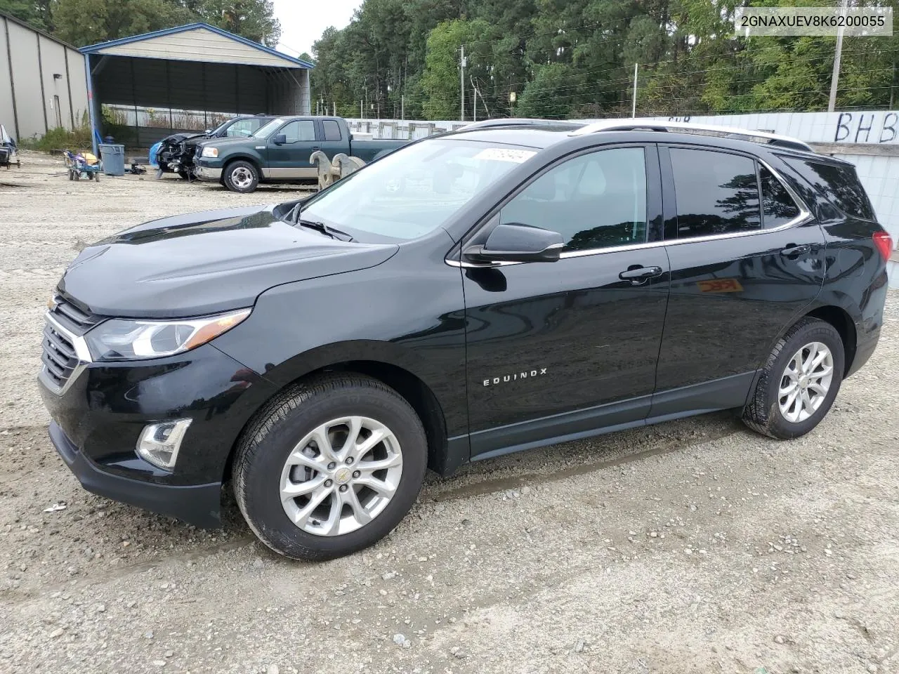 2019 Chevrolet Equinox Lt VIN: 2GNAXUEV8K6200055 Lot: 73193404