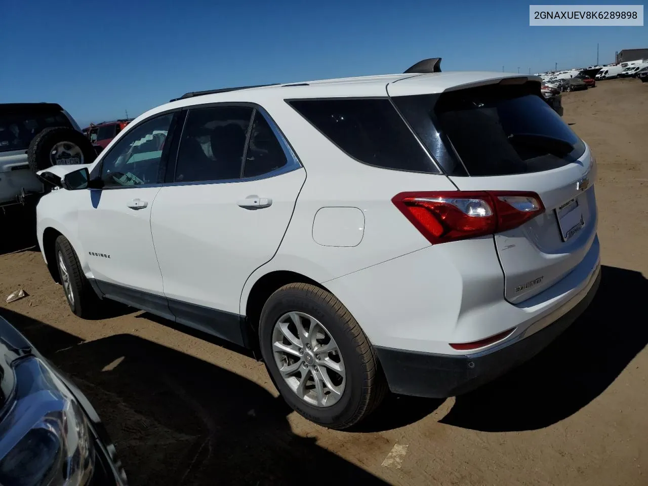 2019 Chevrolet Equinox Lt VIN: 2GNAXUEV8K6289898 Lot: 73232704