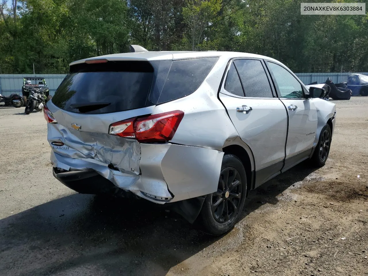 2GNAXKEV8K6303884 2019 Chevrolet Equinox Lt