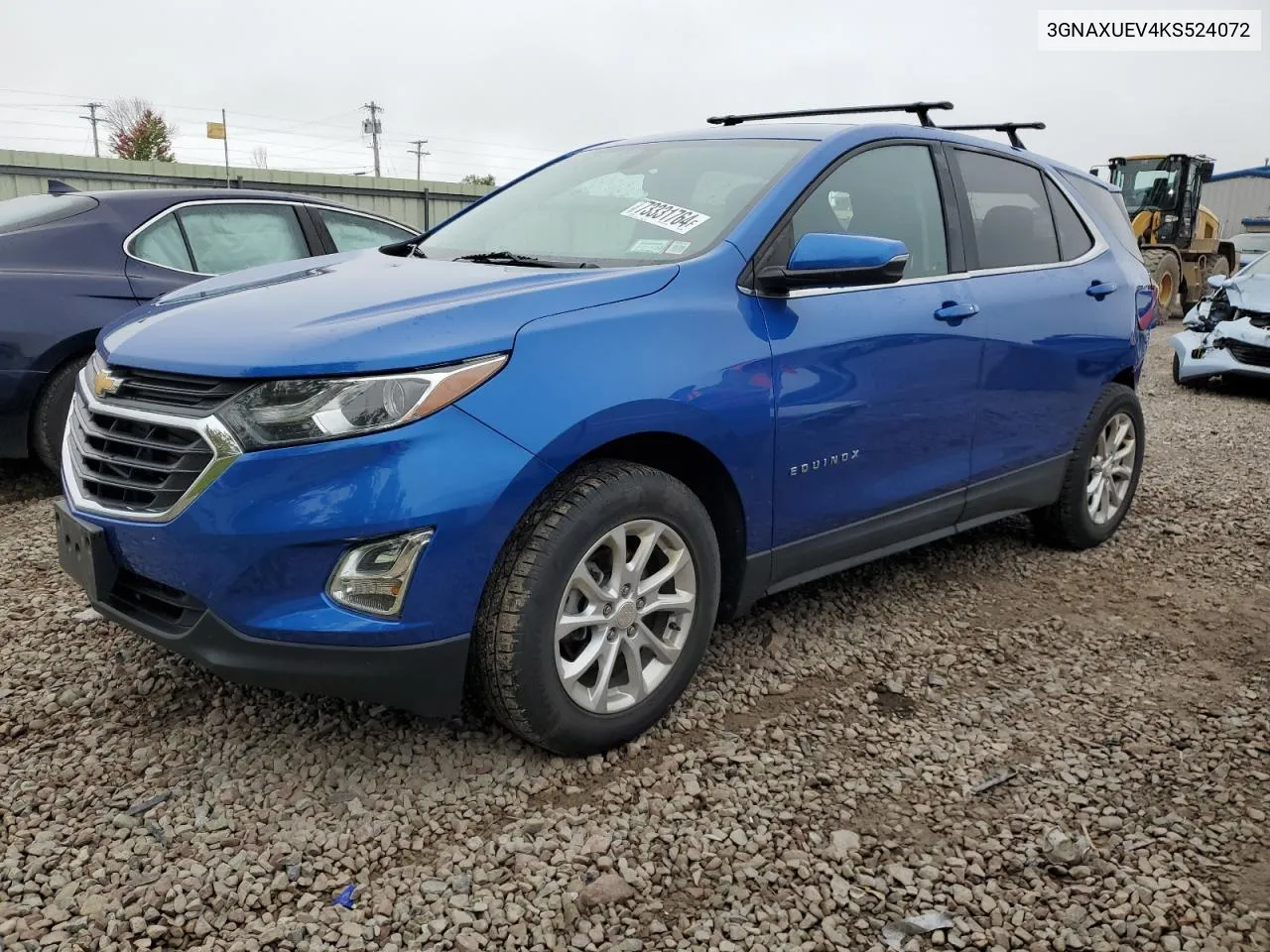 2019 Chevrolet Equinox Lt VIN: 3GNAXUEV4KS524072 Lot: 73331764