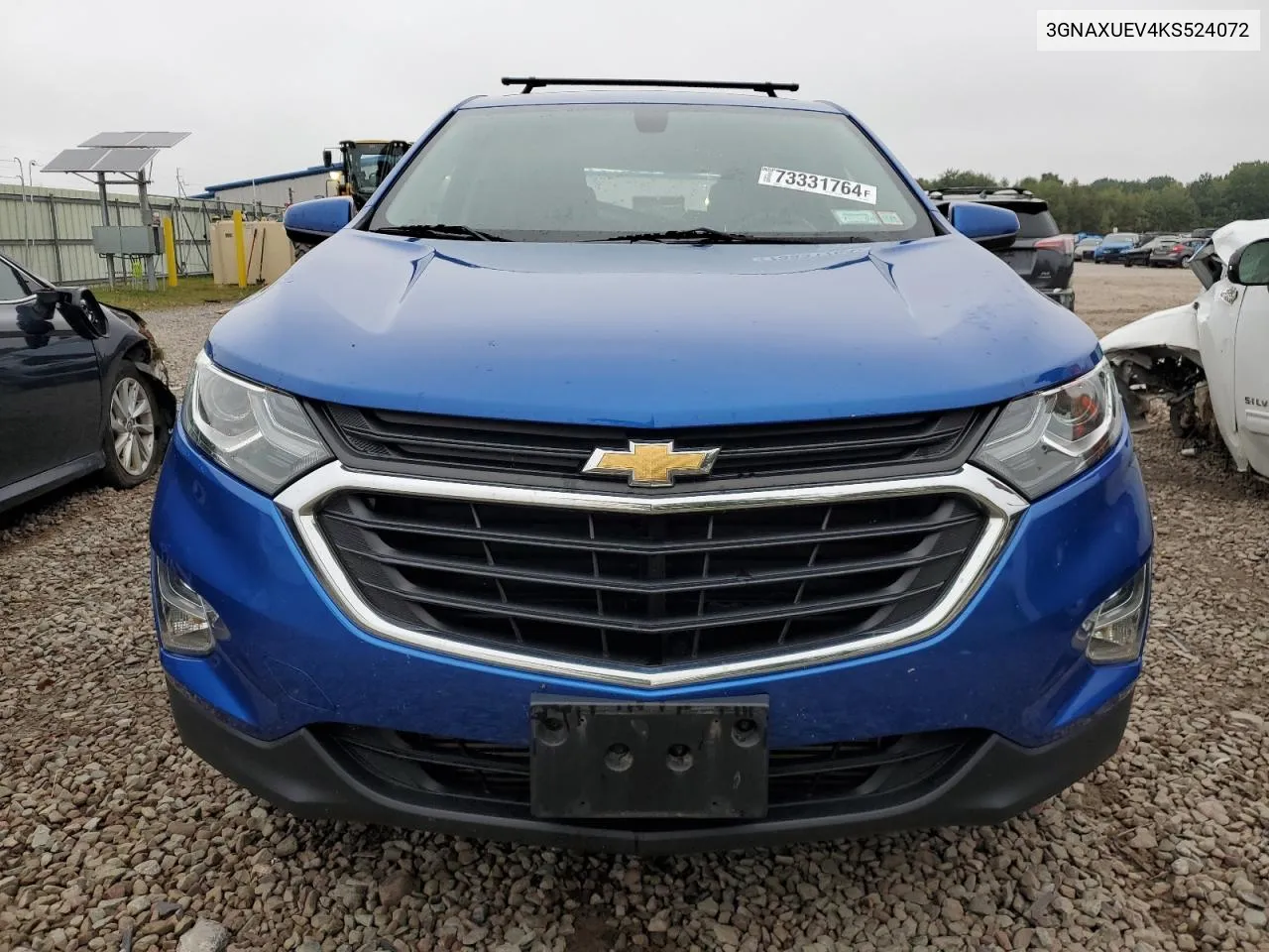 2019 Chevrolet Equinox Lt VIN: 3GNAXUEV4KS524072 Lot: 73331764