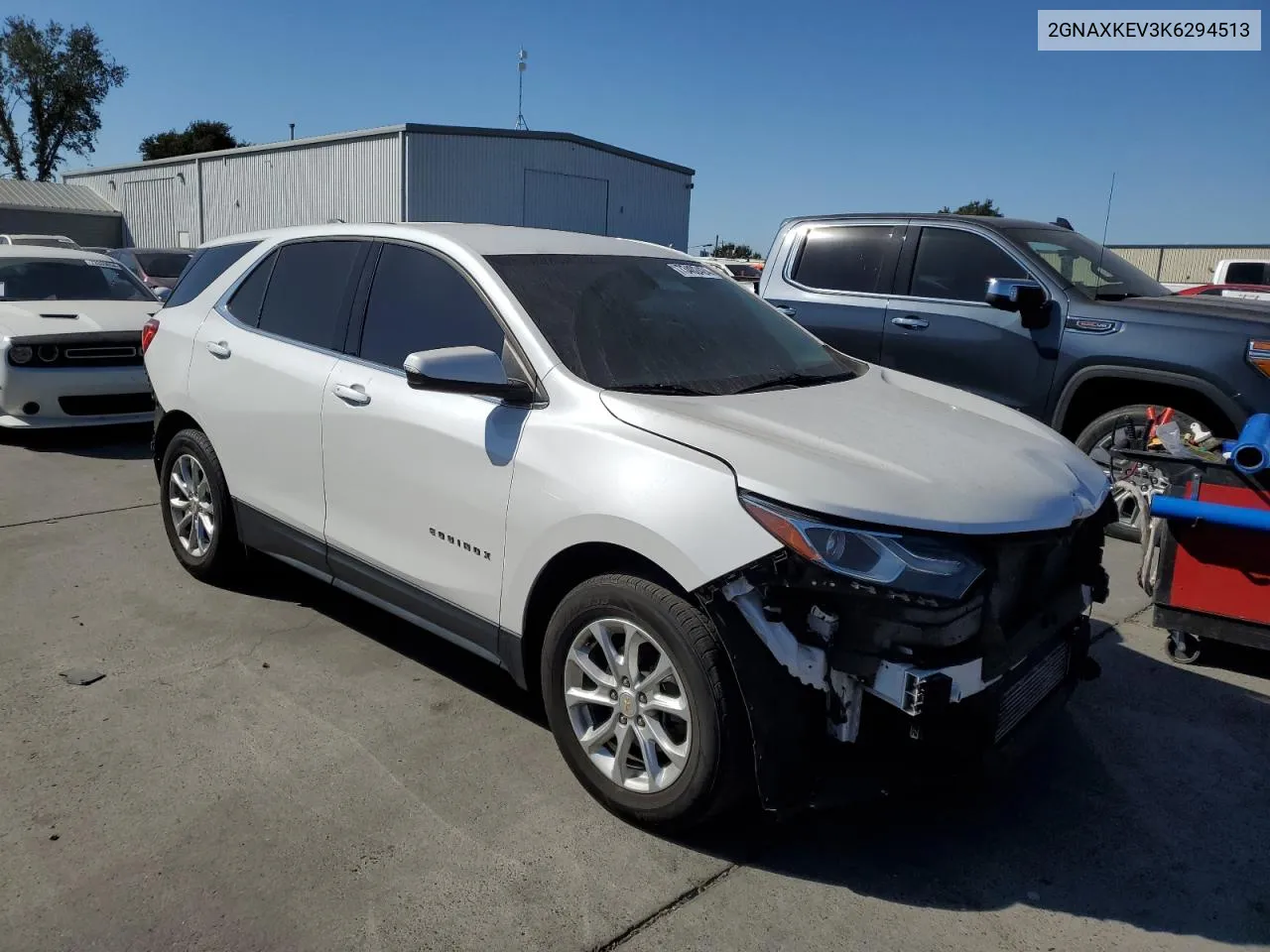 2019 Chevrolet Equinox Lt VIN: 2GNAXKEV3K6294513 Lot: 73402424