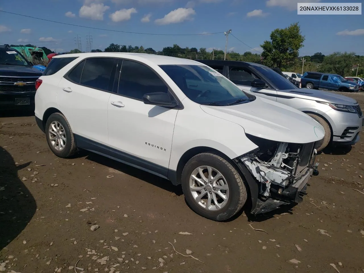 2019 Chevrolet Equinox Ls VIN: 2GNAXHEVXK6133028 Lot: 73471324