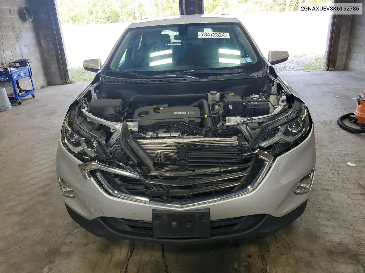 2019 Chevrolet Equinox Lt VIN: 2GNAXUEV3K6192785 Lot: 73472324