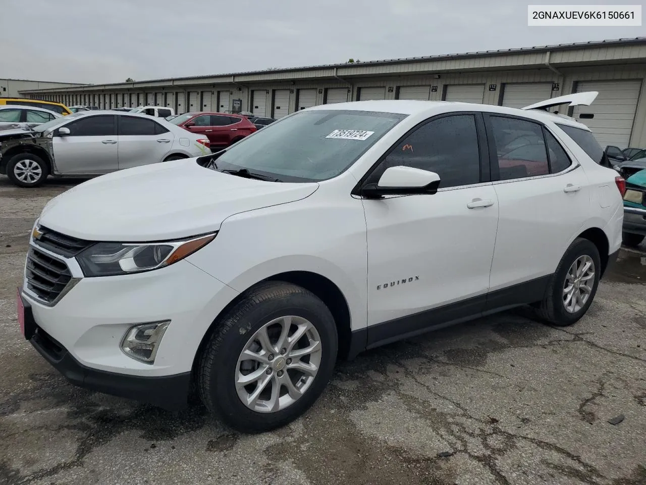 2019 Chevrolet Equinox Lt VIN: 2GNAXUEV6K6150661 Lot: 73519724