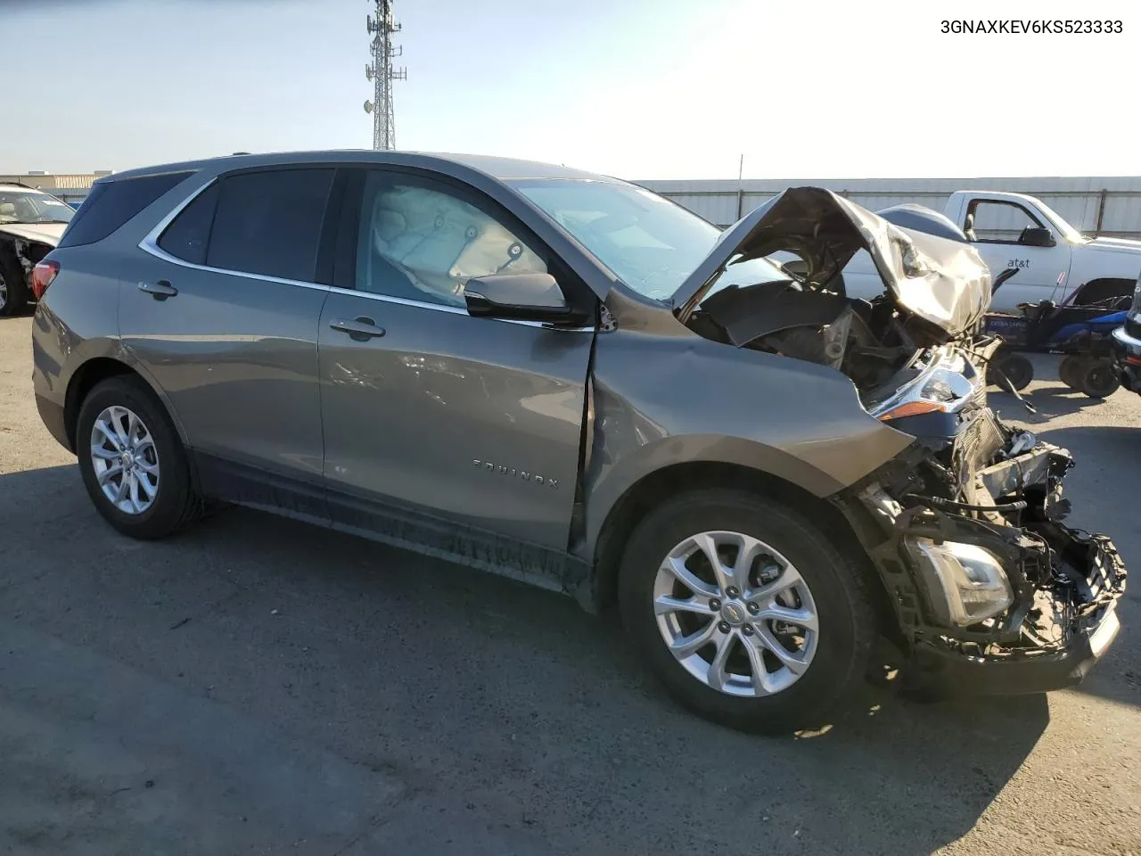 2019 Chevrolet Equinox Lt VIN: 3GNAXKEV6KS523333 Lot: 73521904