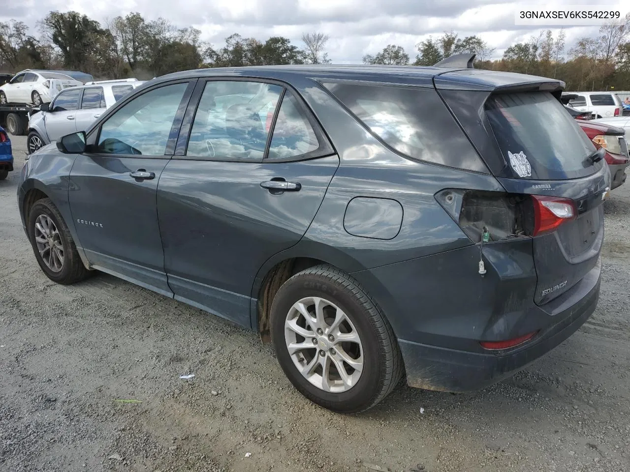 2019 Chevrolet Equinox Ls VIN: 3GNAXSEV6KS542299 Lot: 73545044