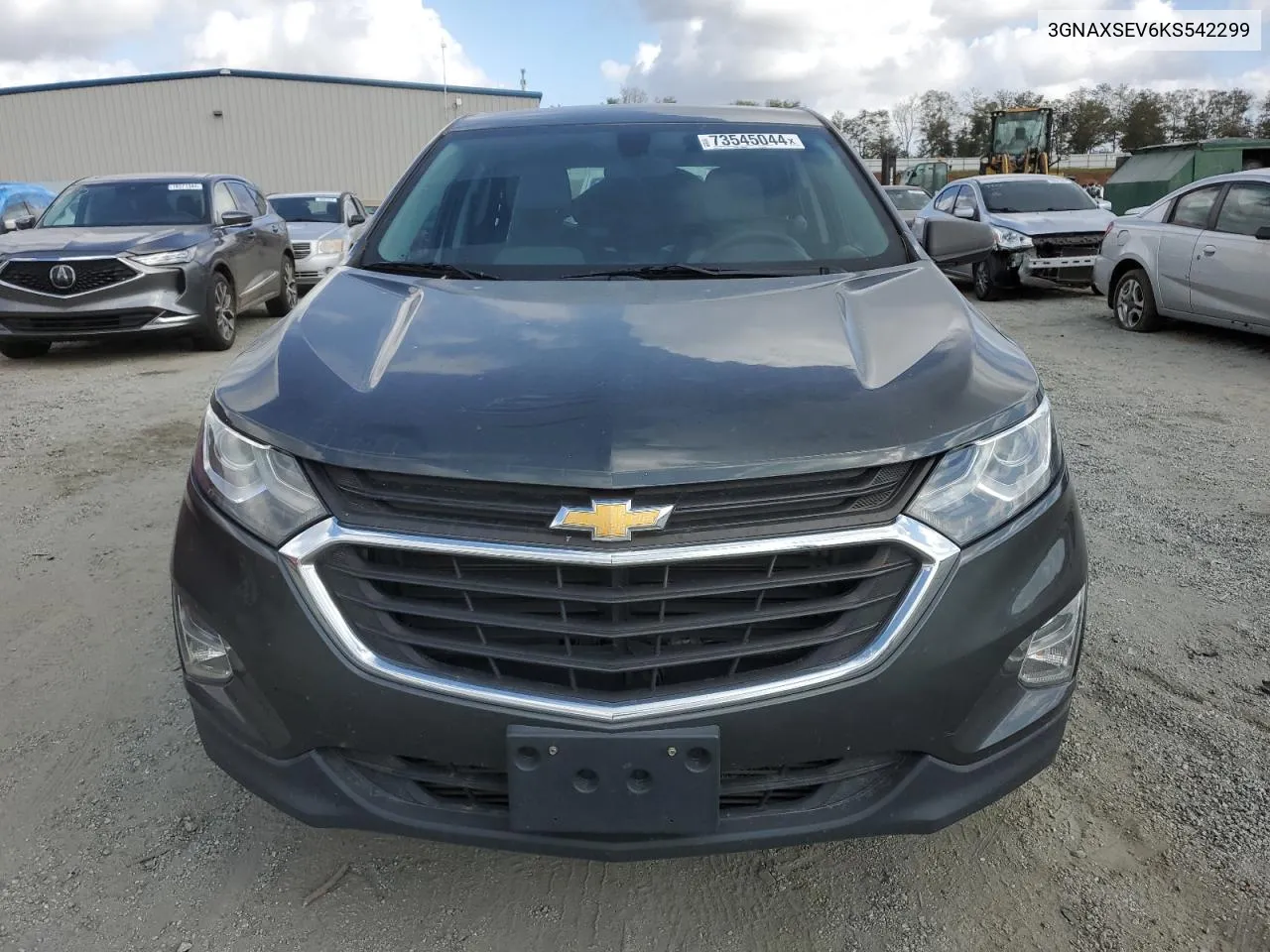 2019 Chevrolet Equinox Ls VIN: 3GNAXSEV6KS542299 Lot: 73545044