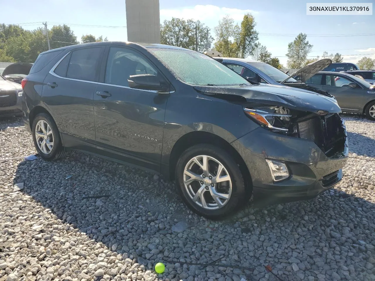 2019 Chevrolet Equinox Lt VIN: 3GNAXUEV1KL370916 Lot: 73552594