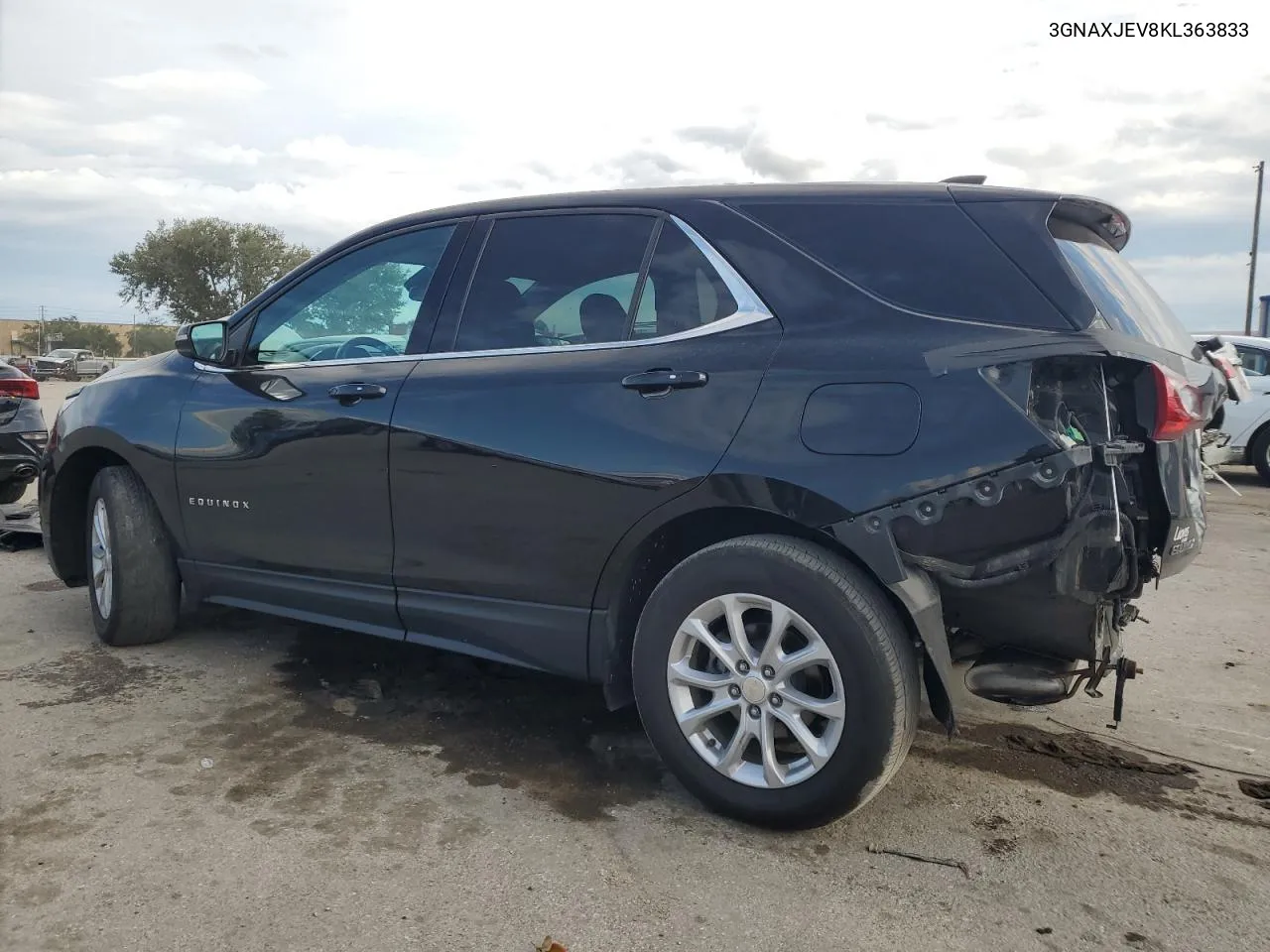 2019 Chevrolet Equinox Lt VIN: 3GNAXJEV8KL363833 Lot: 73580734