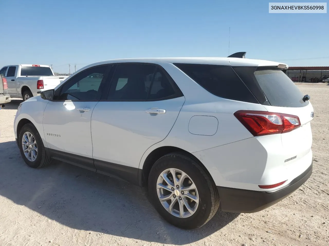 2019 Chevrolet Equinox Ls VIN: 3GNAXHEV8KS560998 Lot: 73584804