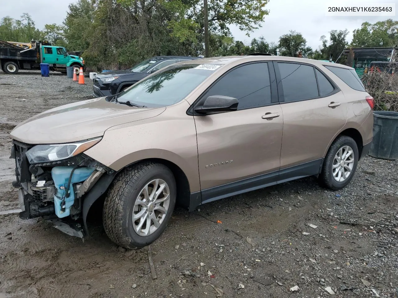 2019 Chevrolet Equinox Ls VIN: 2GNAXHEV1K6235463 Lot: 73694024