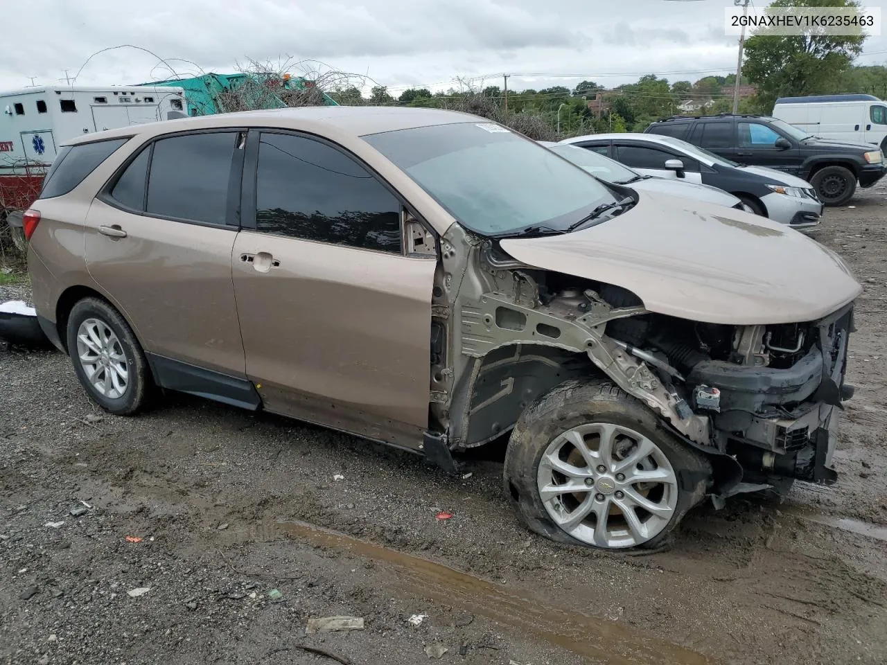 2019 Chevrolet Equinox Ls VIN: 2GNAXHEV1K6235463 Lot: 73694024