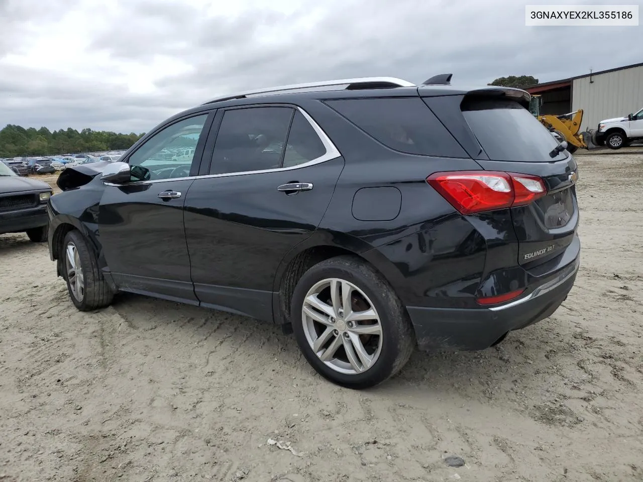 2019 Chevrolet Equinox Premier VIN: 3GNAXYEX2KL355186 Lot: 73708194