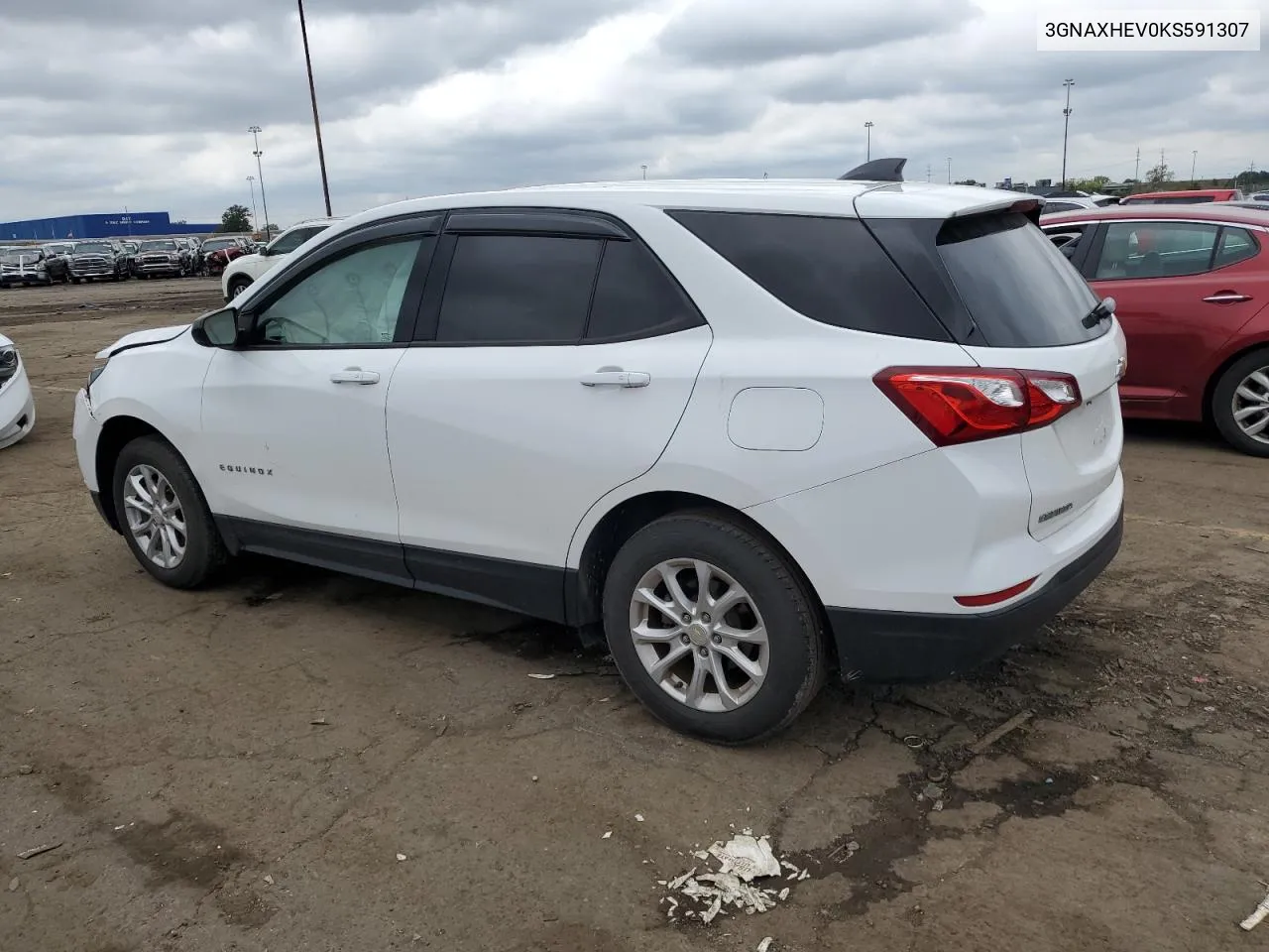 2019 Chevrolet Equinox Ls VIN: 3GNAXHEV0KS591307 Lot: 73729594