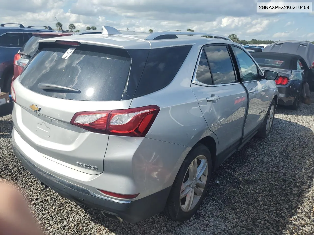 2019 Chevrolet Equinox Premier VIN: 2GNAXPEX2K6210468 Lot: 73843204