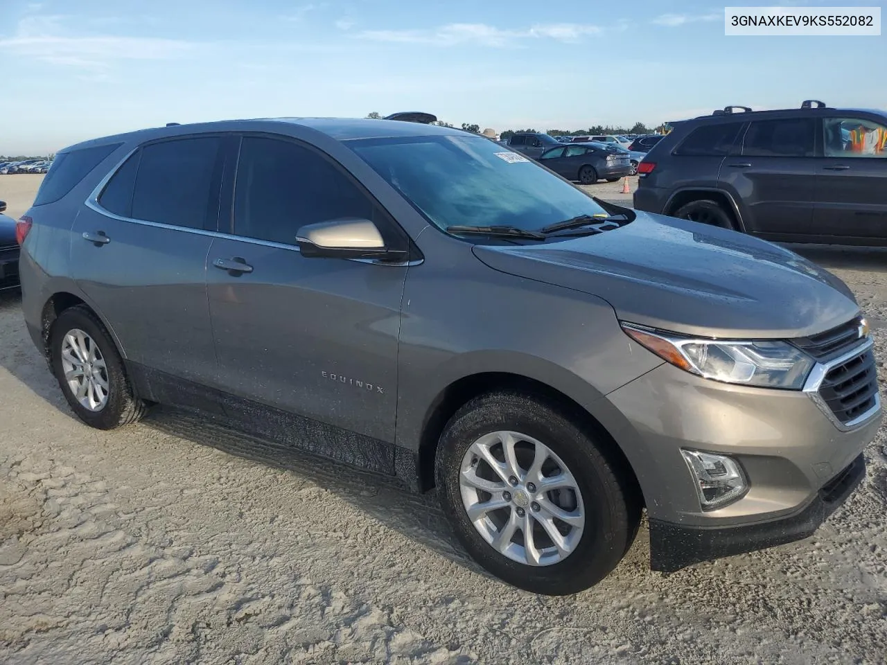 2019 Chevrolet Equinox Lt VIN: 3GNAXKEV9KS552082 Lot: 73849324