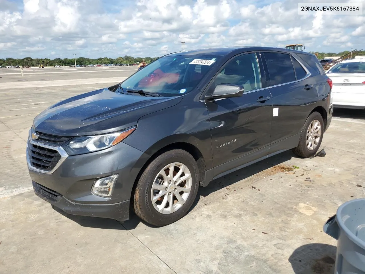 2019 Chevrolet Equinox Lt VIN: 2GNAXJEV5K6167384 Lot: 73854224