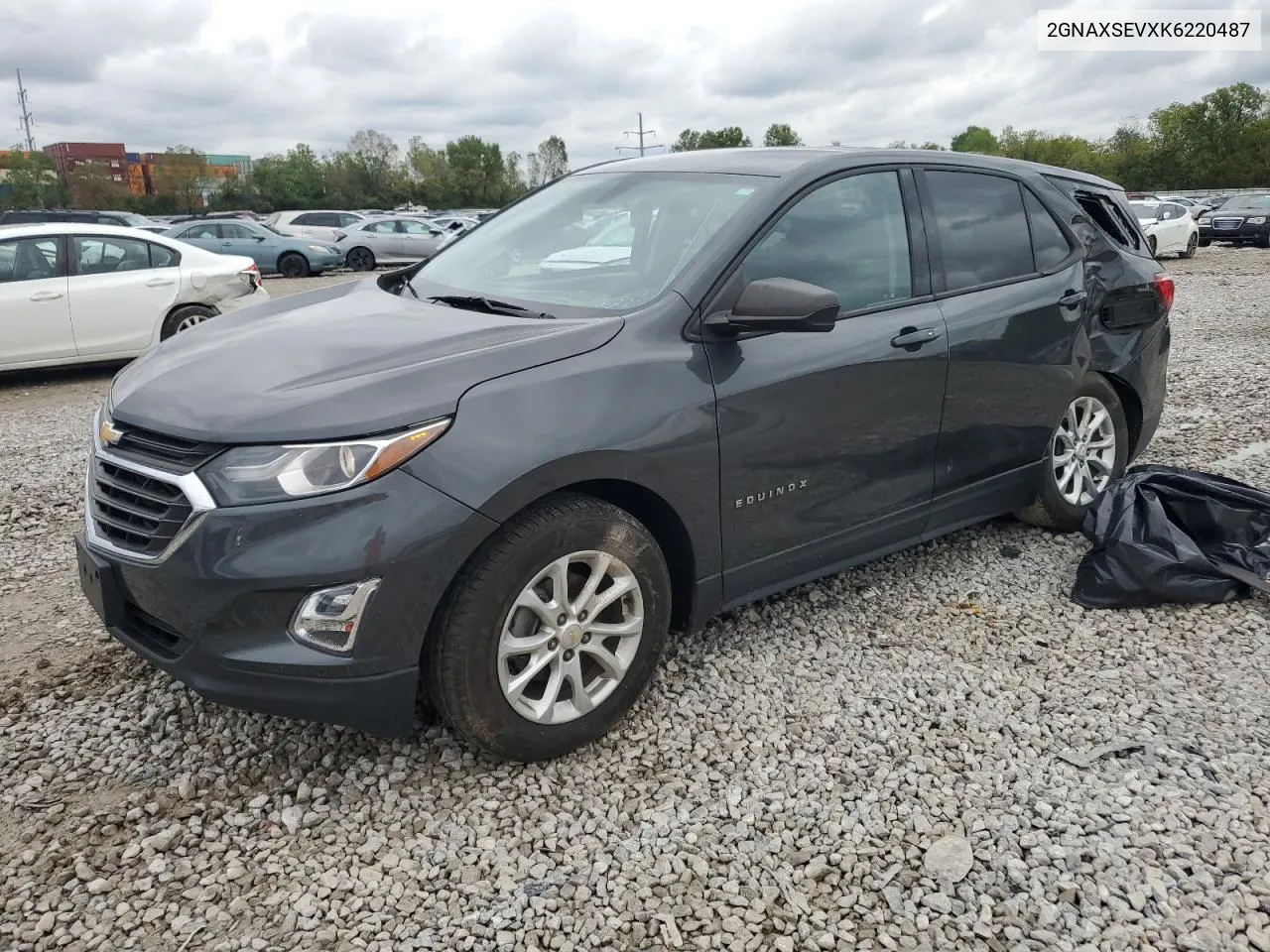 2019 Chevrolet Equinox Ls VIN: 2GNAXSEVXK6220487 Lot: 73857754