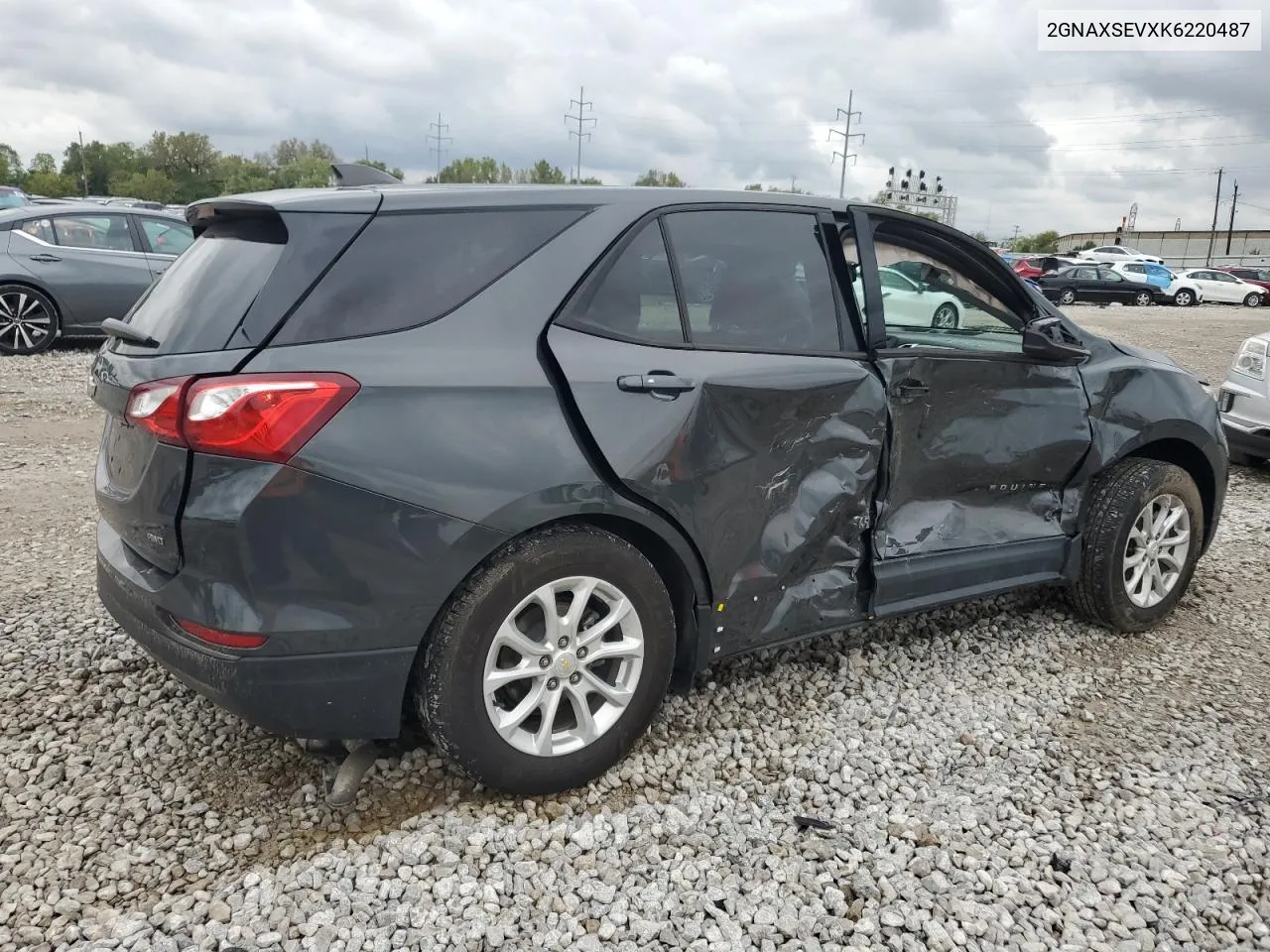 2019 Chevrolet Equinox Ls VIN: 2GNAXSEVXK6220487 Lot: 73857754