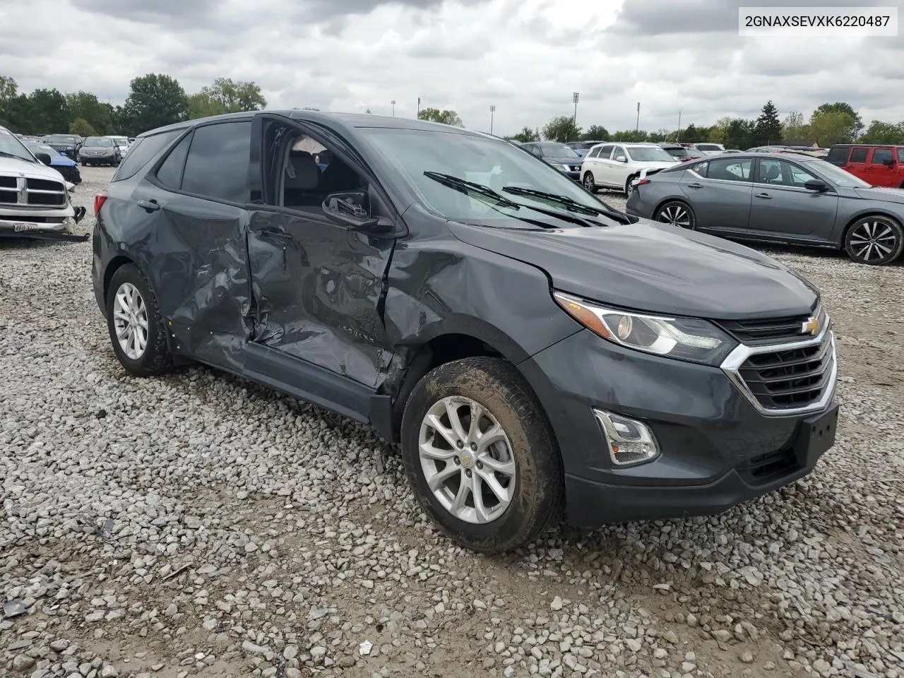 2019 Chevrolet Equinox Ls VIN: 2GNAXSEVXK6220487 Lot: 73857754