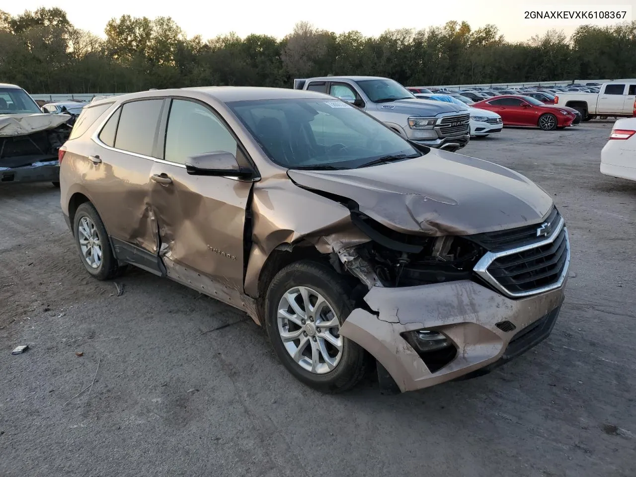 2019 Chevrolet Equinox Lt VIN: 2GNAXKEVXK6108367 Lot: 73860124