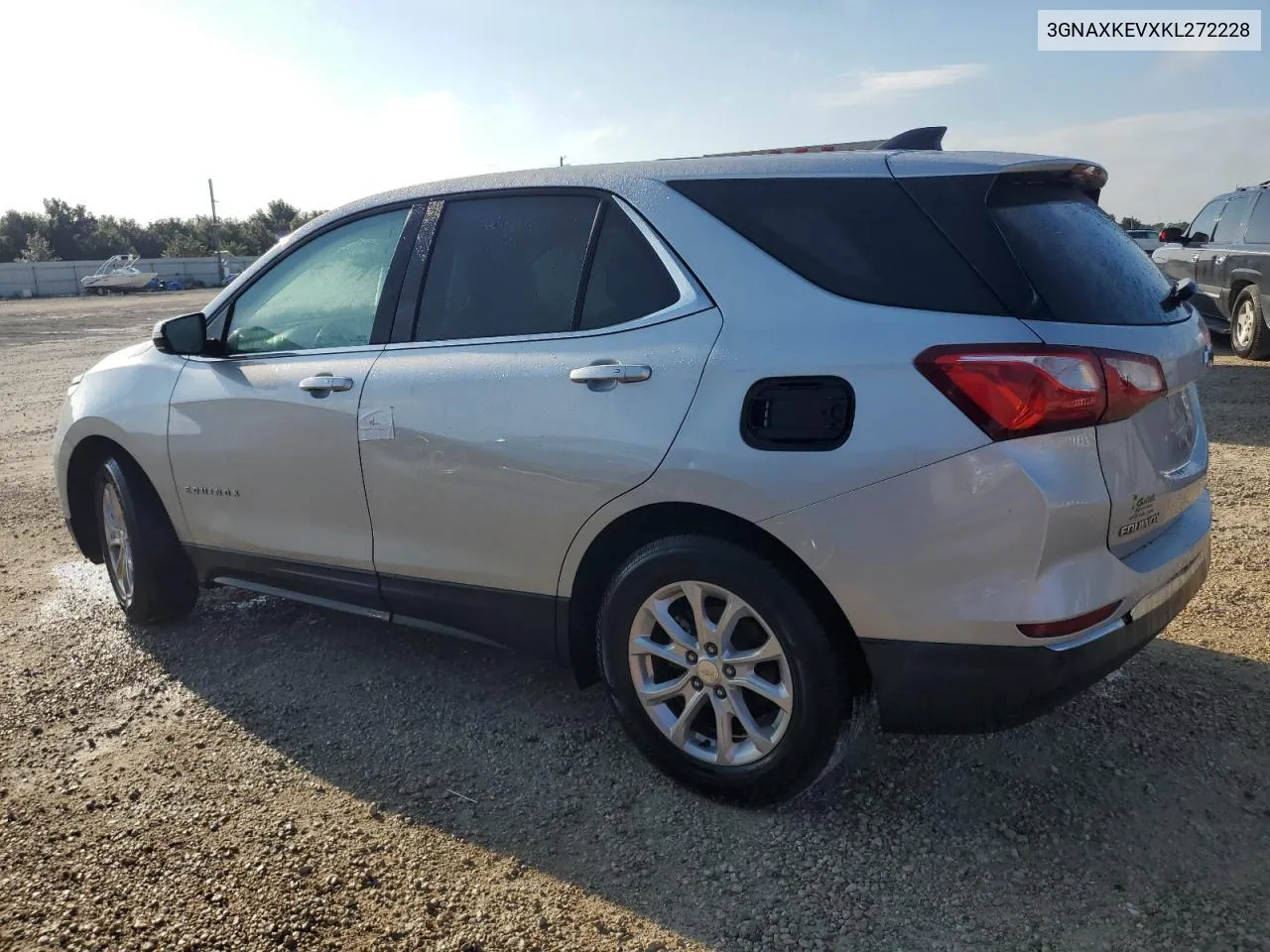 2019 Chevrolet Equinox Lt VIN: 3GNAXKEVXKL272228 Lot: 73868074