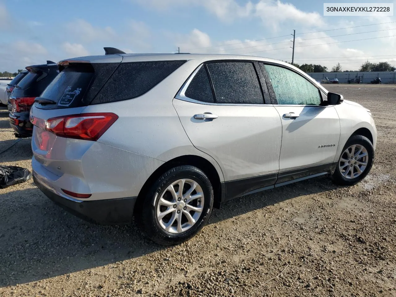 2019 Chevrolet Equinox Lt VIN: 3GNAXKEVXKL272228 Lot: 73868074