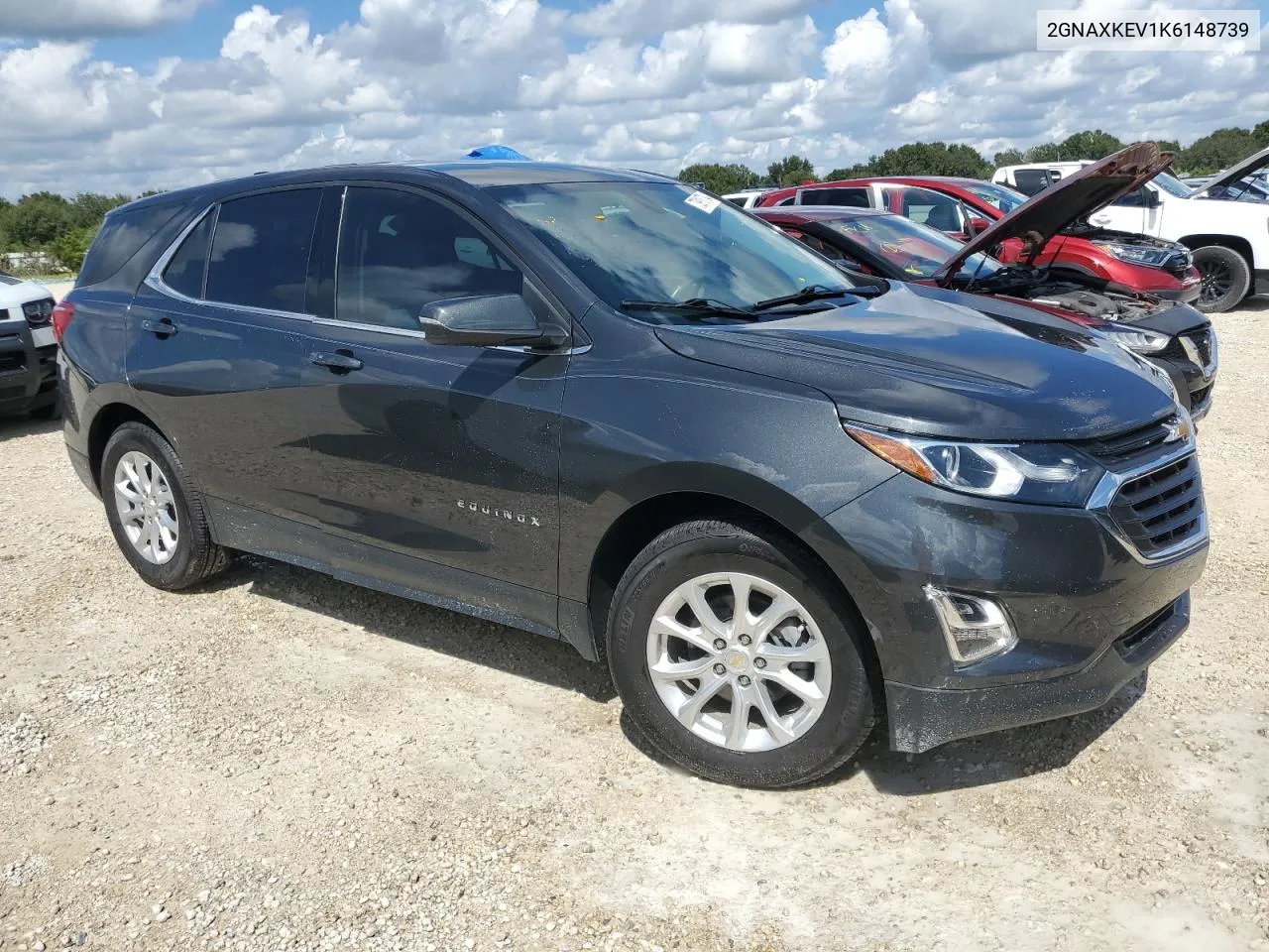 2019 Chevrolet Equinox Lt VIN: 2GNAXKEV1K6148739 Lot: 73918734