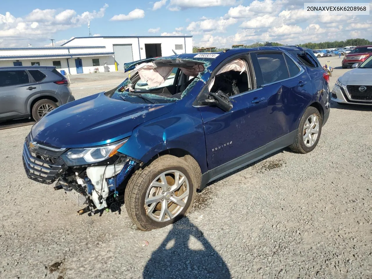 2019 Chevrolet Equinox Lt VIN: 2GNAXVEX6K6208968 Lot: 73923274