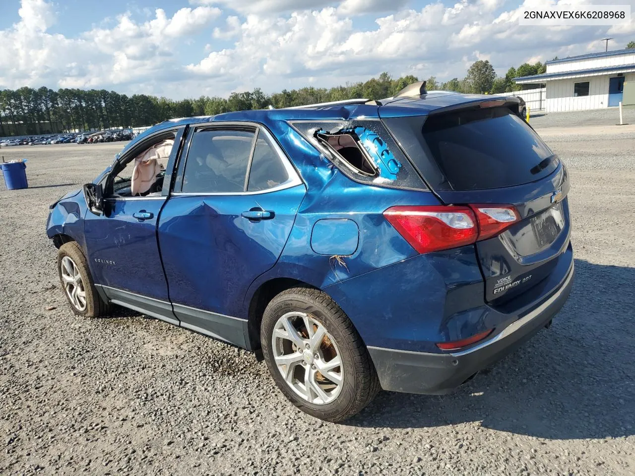 2019 Chevrolet Equinox Lt VIN: 2GNAXVEX6K6208968 Lot: 73923274