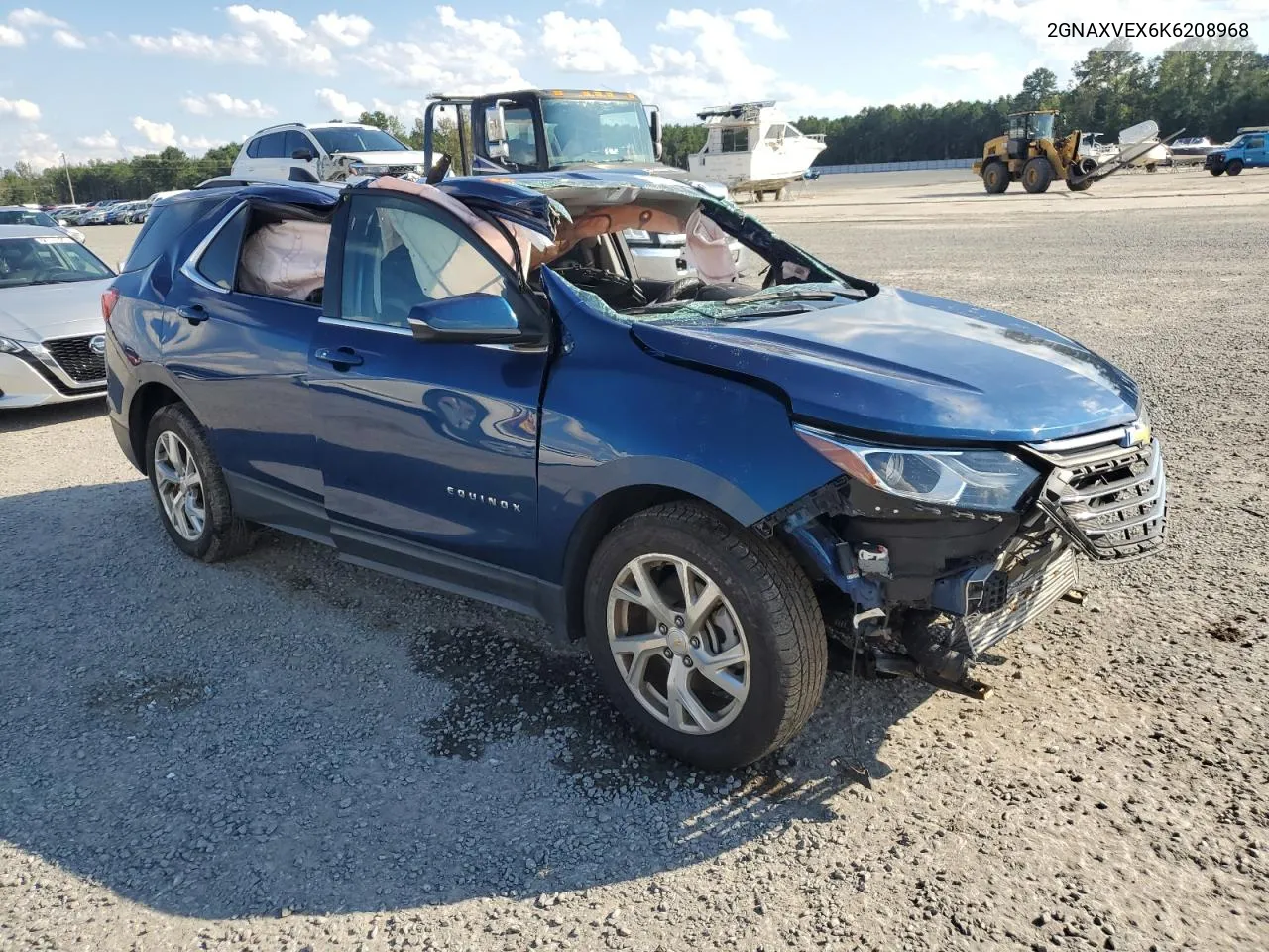 2019 Chevrolet Equinox Lt VIN: 2GNAXVEX6K6208968 Lot: 73923274