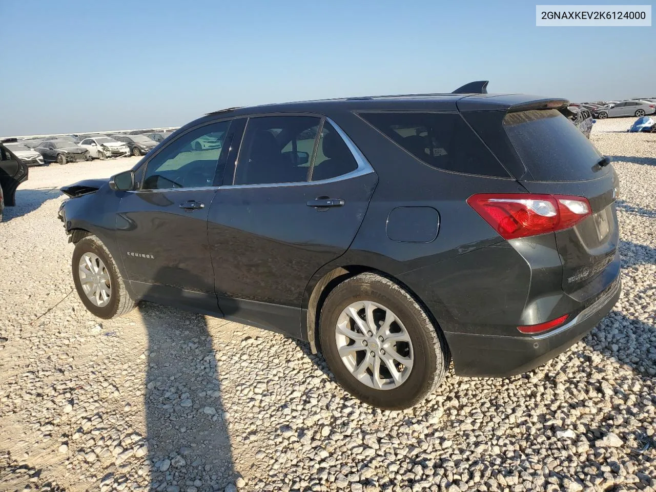 2019 Chevrolet Equinox Lt VIN: 2GNAXKEV2K6124000 Lot: 73971594