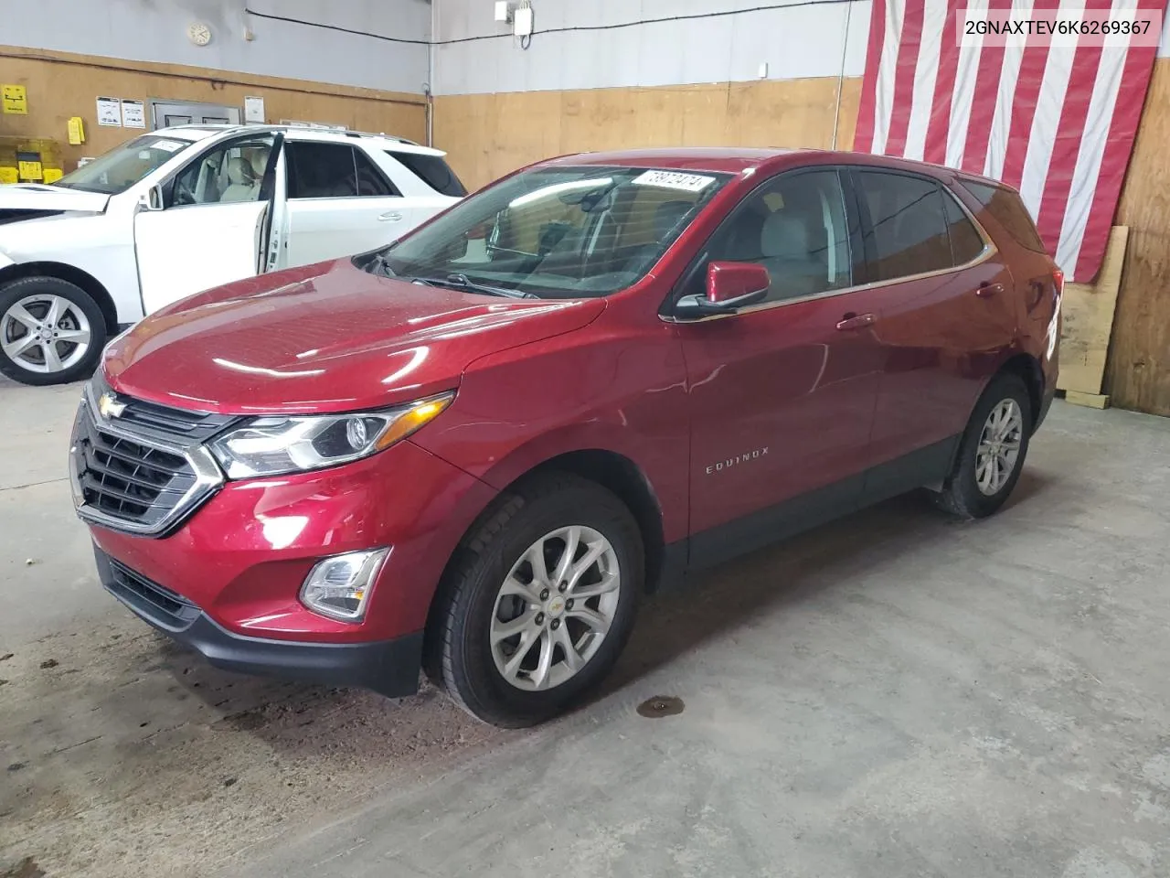 2019 Chevrolet Equinox Lt VIN: 2GNAXTEV6K6269367 Lot: 73972474