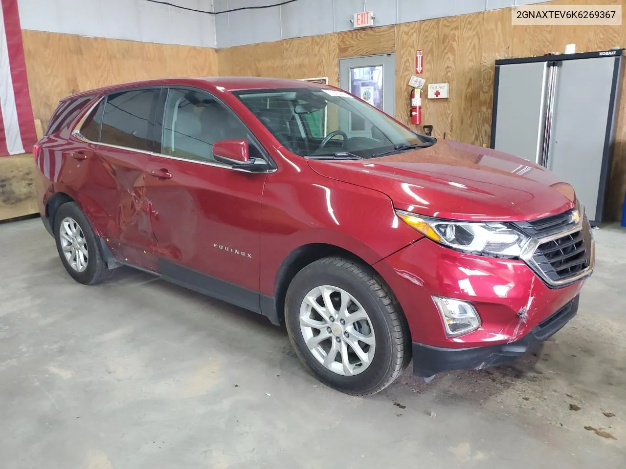 2019 Chevrolet Equinox Lt VIN: 2GNAXTEV6K6269367 Lot: 73972474