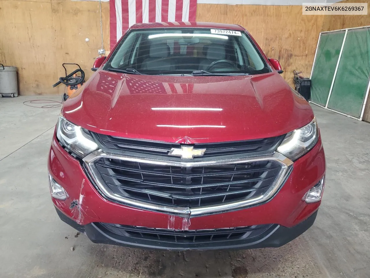 2019 Chevrolet Equinox Lt VIN: 2GNAXTEV6K6269367 Lot: 73972474