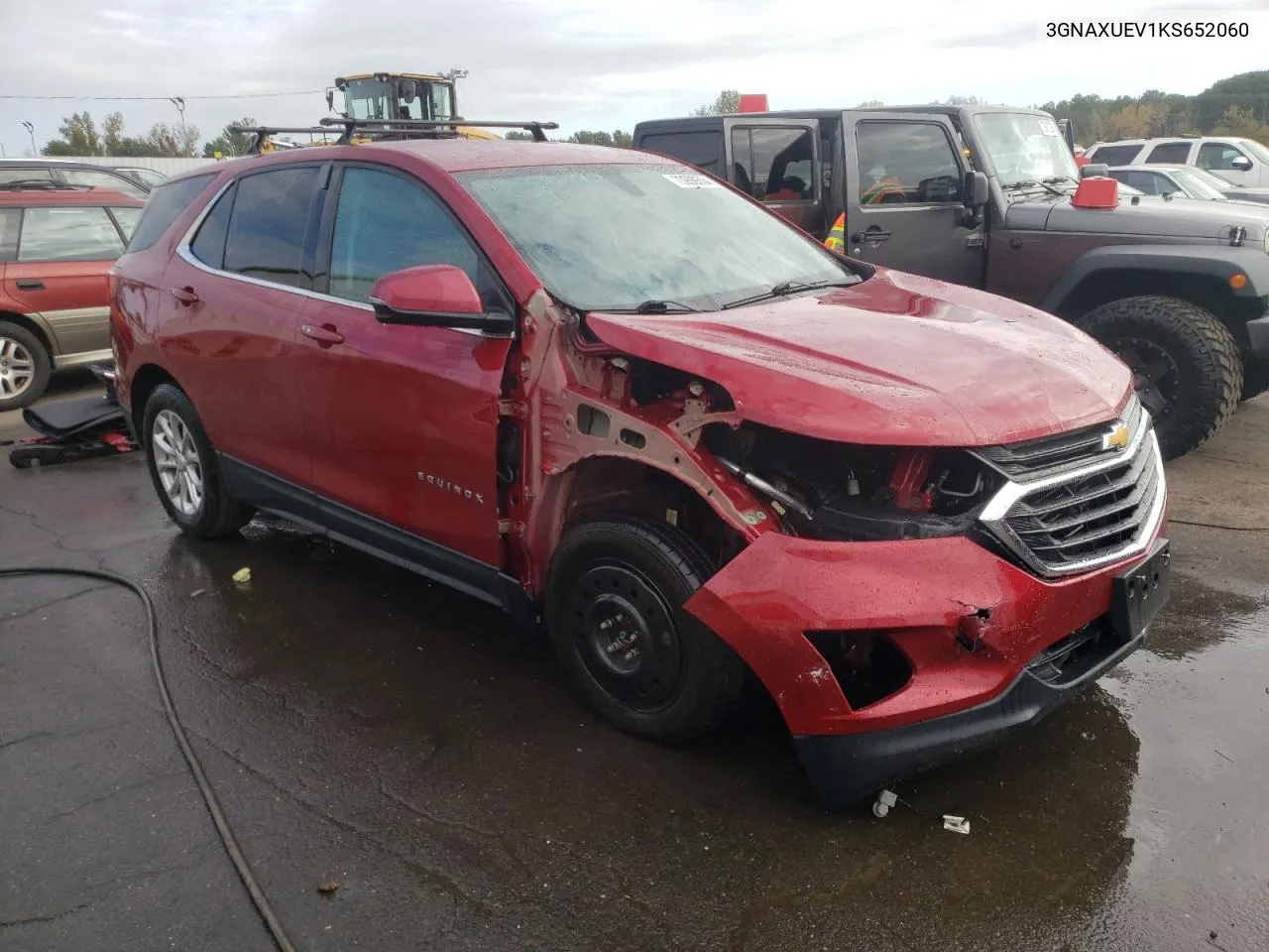 2019 Chevrolet Equinox Lt VIN: 3GNAXUEV1KS652060 Lot: 73990564