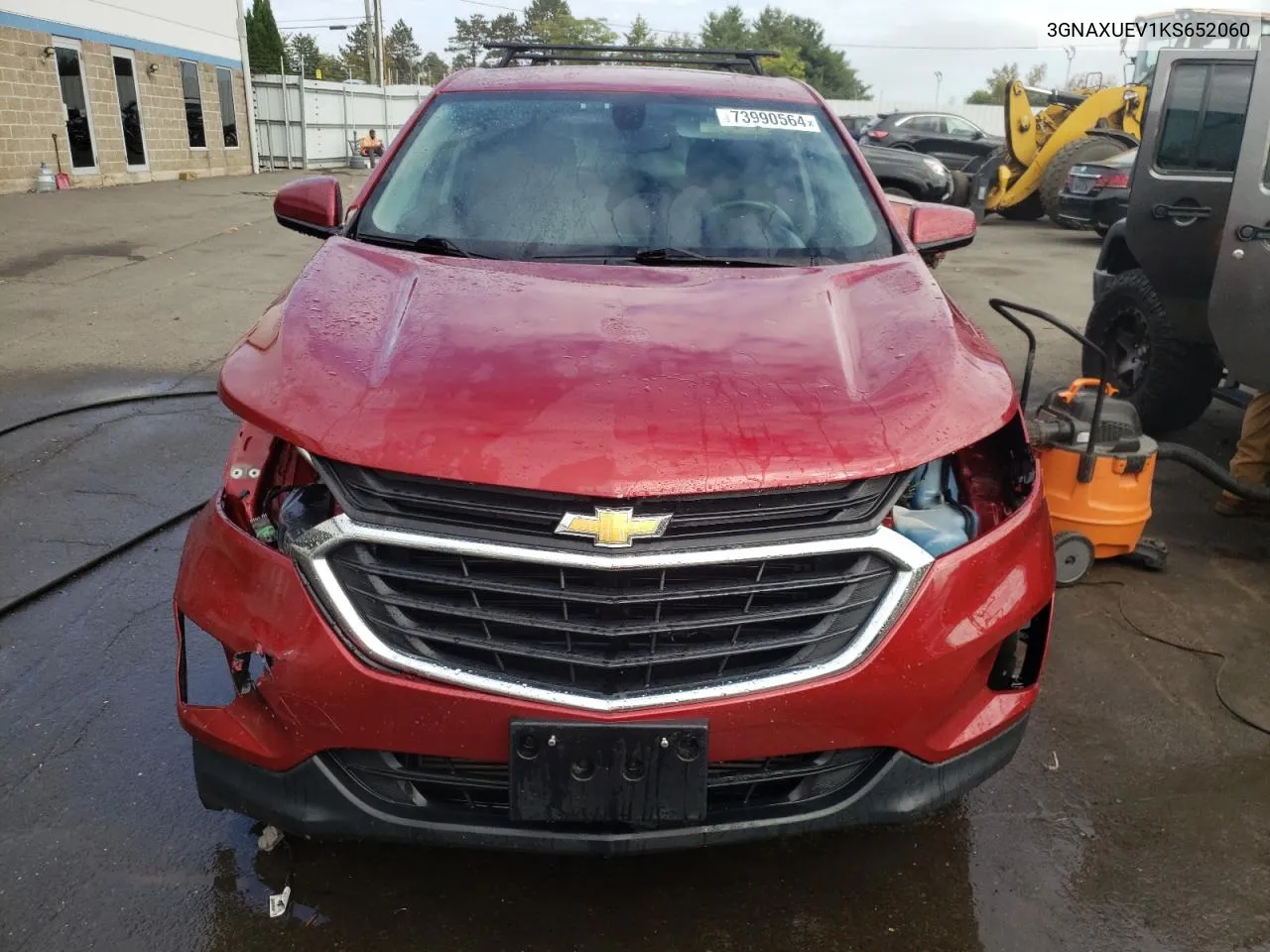 2019 Chevrolet Equinox Lt VIN: 3GNAXUEV1KS652060 Lot: 73990564